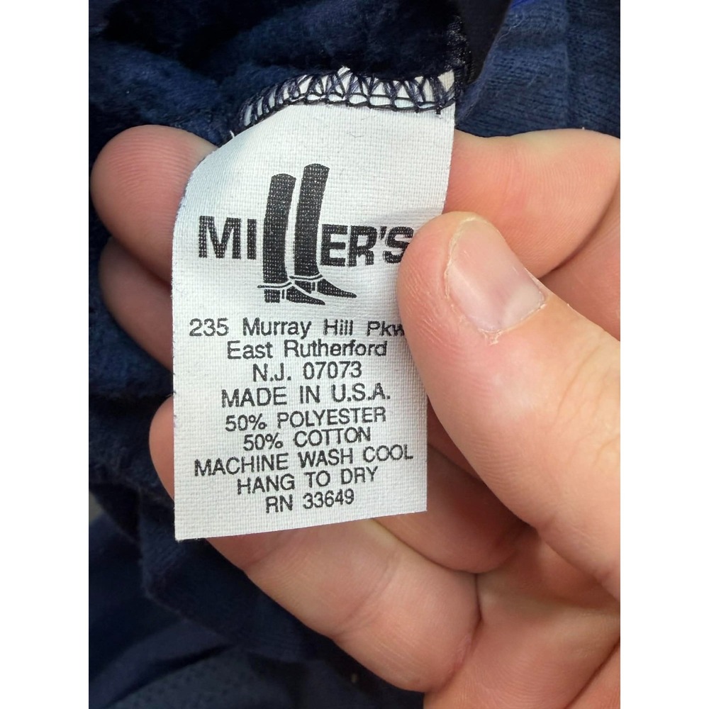 Vintage Millers Equestrian Horse Riding Pants Blue Size Small Paded Made in USA - Picture 10 of 13